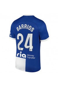 Fotbalové Dres Atletico Madrid Pablo Barrios #24 Venkovní Oblečení 2023-24 Krátký Rukáv